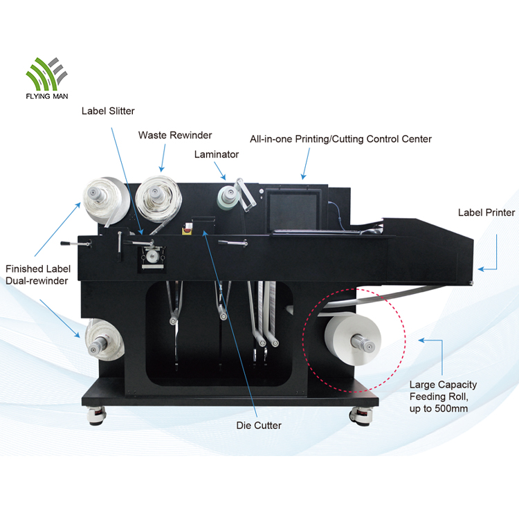Label Die Cutting And Printing Machine Label Die Cutting And Printing Machine