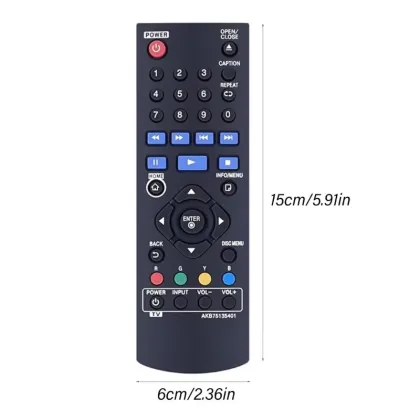 Replacement AKB75135401 Remote Control for LG 4K Blu-ray Players
