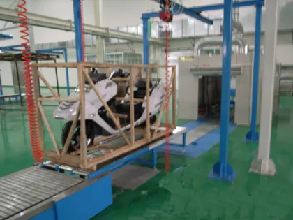 Motorcycle Packaging Line Conveyor System
