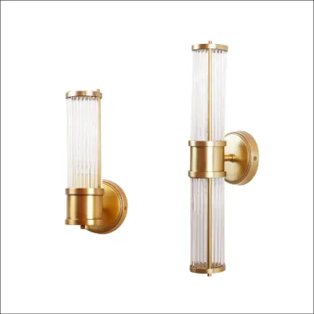 Copper Golden Classic Bathroom Wall Lamp for Bedroom