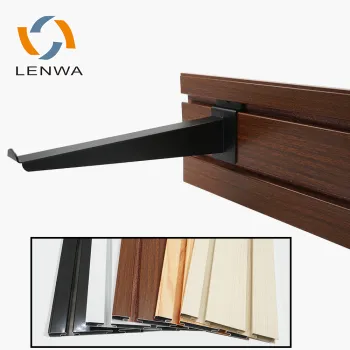 LENWA Extrusion Factory: Hot Sale Aluminum Slatwall Accessories