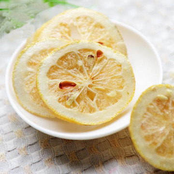 Rich Vitamin Dried Fruit Slice 2 Level Natural Freeze Dried Lemon Slice