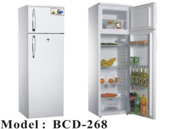BCD-268L Solar DC Refrigerator