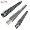 Inaprubahan ng CE ang bimetallic conical twin screw barrel para sa plastic extrusion