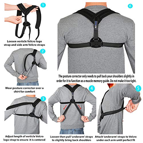 Adjusable Upper Back Body Posture Nkwado Belt