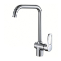 Silver Zinc Stable Water Flow Washing Machine Faucet