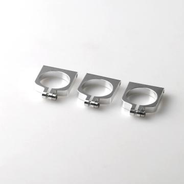 Custom Vertical aluminum clamp aluminum black anodized