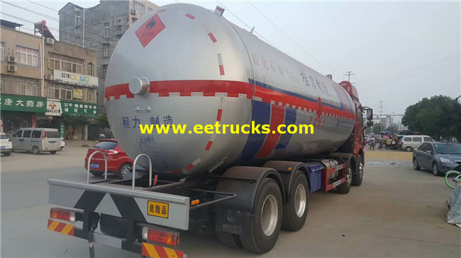 12 Wheel Propane Transport Tankers