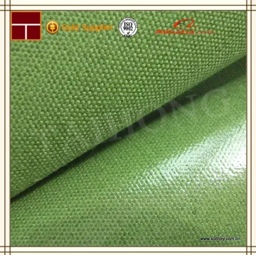 100 cotton pvc coated bag's fabric for school