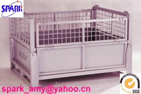 heavy-duty steel pallet box