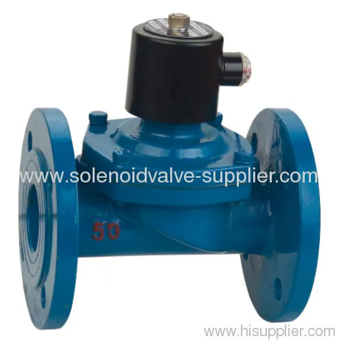 2w Stainless Flange Water Solenoid Valve 