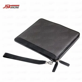 Carbon Fiber Laptop Tablet Sleeve Case Pouch Bag