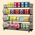 Wire Mesh Contianer Dismountable Supermarket Promotion cage with Wheels Factory