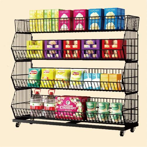 Supermarket Promotion cage with Wheels