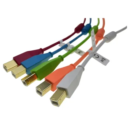 USB B male to type c cable assemblies