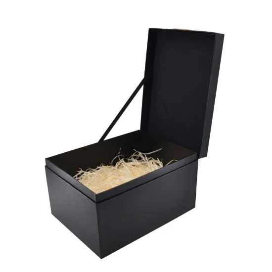 Luxury Hinged Lid Rigid Shoudle Gift Paper Box