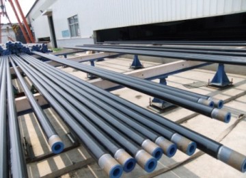 Coated steel tube 3PE