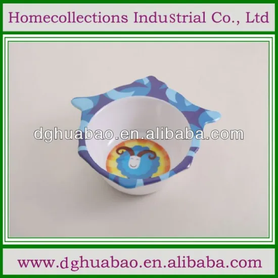 melamine square cover bowl