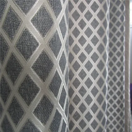 Curtain Jacquard Window Drapes Curtain
