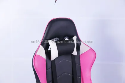 SteelSeries X Rocker Comfortable Gaming Racing Chair - Pink Leather