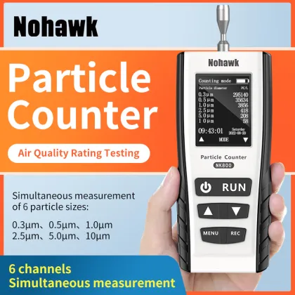 Professional Handheld Dust Concentration and Air Quality Detector