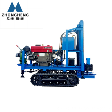 High Efficiency Electric Water Well Drill Machine - 100M Depth Hydraulic Drilling Rig
