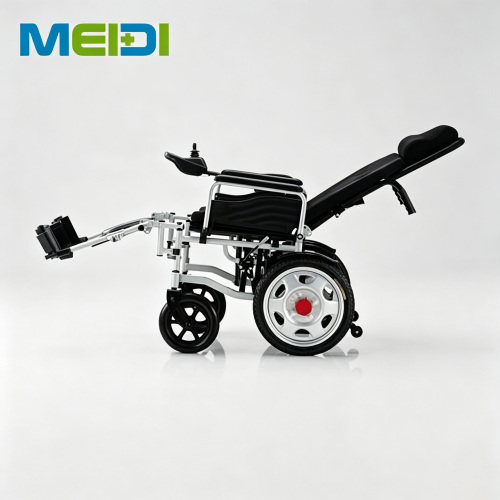 2026 New Arrival Hot Sale Lightweight Aluminum Foldable Electric Wheelchair Portable Mobility for Disabled