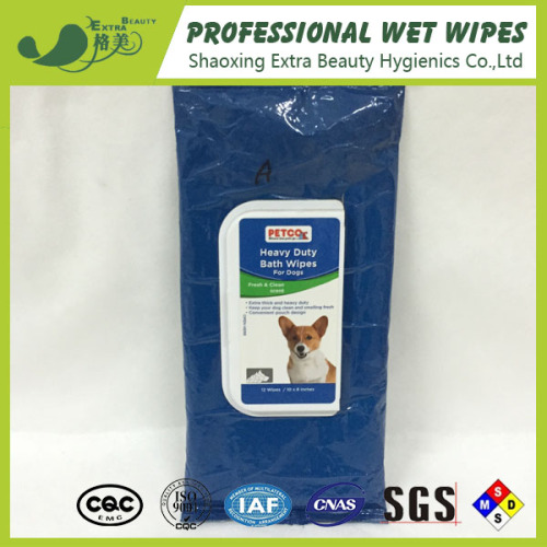 pet clean bathing wipes