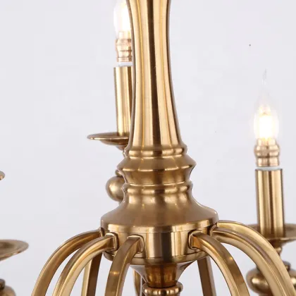 Postmodern Luxury Gold Pendant Lamp for Bars and Restaurants