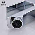 ZAOXI Hot Cold Basin Faucet Waterfall Bathroom Vanity Sink Faucet Single Lever Chrome Brass Hot and Cold Basin Washing Taps L162