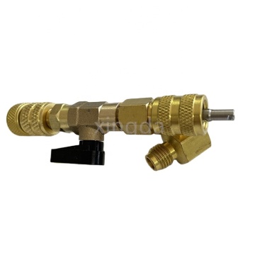 1/4\" and 5/16\" Brass Demolition Wrench: Valve Core Remover and Installer Tool