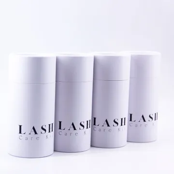 Customized paper tube essential oil bottle round packaging