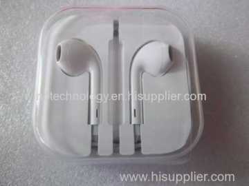 In-ear With Mic+volume Control For Iphone 5 Earphone Earpods For Ipad Mini For Ipod Touch 5 