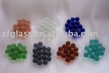 glass frost ball;glass crafts;glass decoration