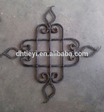 wrought iron gate handmade decorative component for export