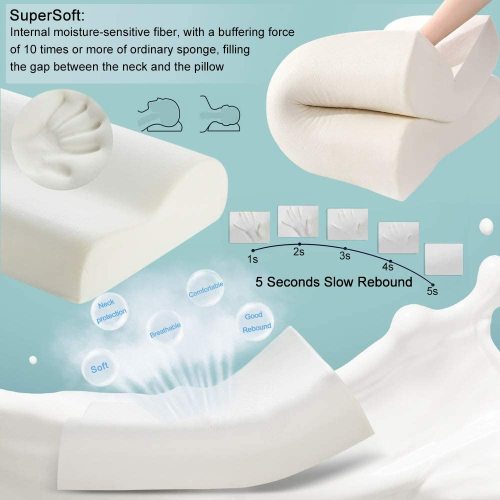 Comfity Contoured Memory Foam Pillow