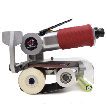 Pneumatic Tools 60mm Width Air Belt Sander Metal Polishing Drawbench