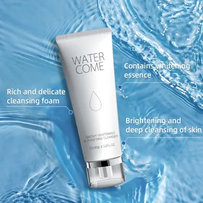 OEM Private Label Whitening Facial Foam Cleanser