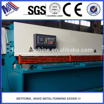 CNC QC12K Hydraulic Swing Beam Shearing Machine with CE certificated