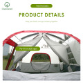 Grande tenda Oxford due camere 8 persone impermeabili