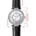 Diamond Dial Lady Watch para el movimiento Ronda