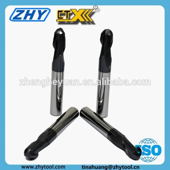 flat nose carbide long straight plain shank end mill-ZHY