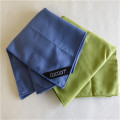 personalized sport towel with zipper pocket