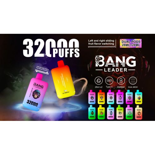 Bang Leader 32000 Puffs Double Flavors EU Warehouse