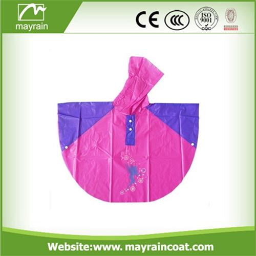 Kid Cartoon Rain Poncho