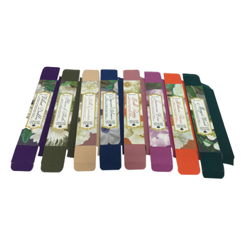 flat pack customized soft paper card folding box