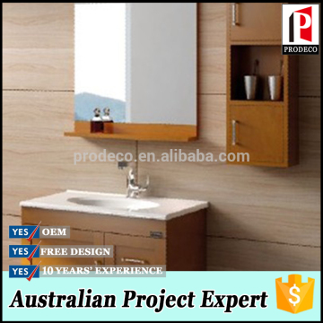 stylish customize modern bathroom vanity with implanted finger bowl