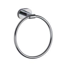 Classic Satin Wall-Mounted Towel Ring