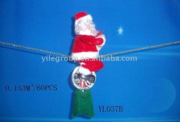 Acrobatic Bike Riding Santa