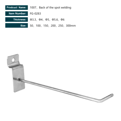 High Quality Garment Slatwall Hooks